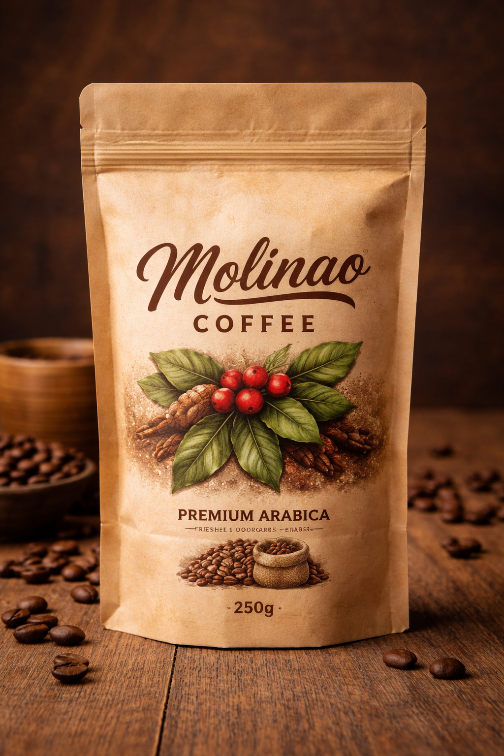 Packed Kenya Coffee